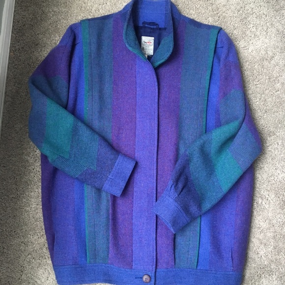 Vintage Jackets & Blazers - Avoca Collection Ireland wool jacket